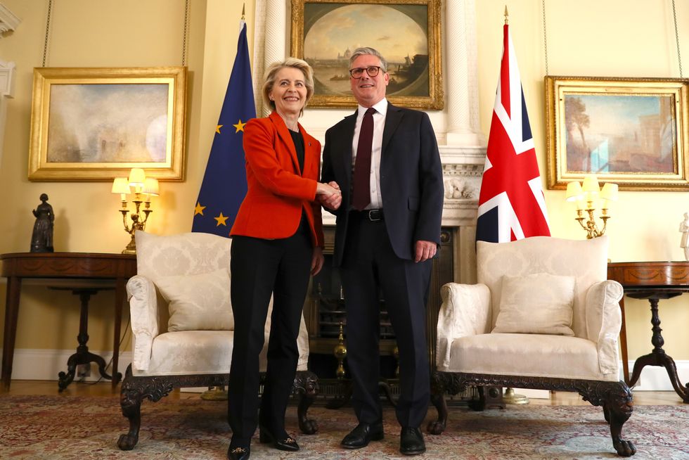Sir Keir Starmer; Ursula von der Leyen