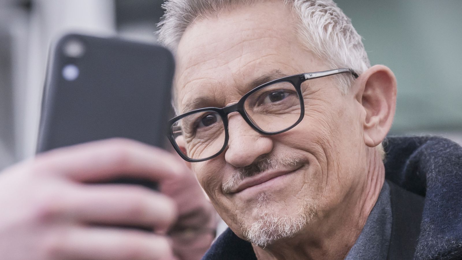 Gary Lineker arrives at the Etihad Stadium in Manchester to present live coverage of the FA Cup quarter-final between Manchester City and Burnley on the BBC, following a row which was sparked after he was taken off air for a tweet comparing the language used to launch a new Government asylum seeker policy to that of 1930s Germany. Picture date: Saturday March 18, 2023.