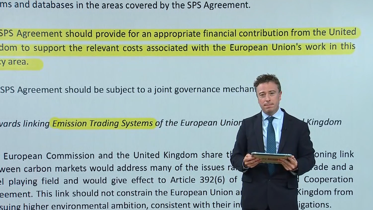 Sky's deputy political editor Sam Coates says there are plenty of details still to be ironed out in the UK-EU Brexit reset deal