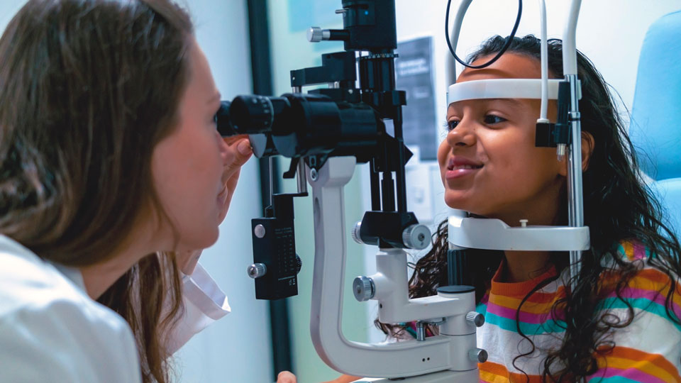 The coffee-coloured iris nodules that could indicate a rare genetic condition