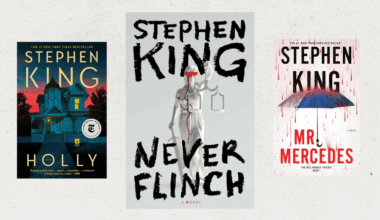 Stephen King books Holly, Never Flinch and Mr. Mercedes