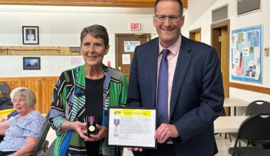 Ponoka resident Sue Boman honoured with King Charles medal