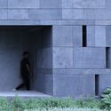 Sunlight Courtyard, Entrance Lobby of Aranya / SHISUO design office - Exterior Photography, Concrete