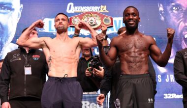 LIVE Undercard Results from Glasgow