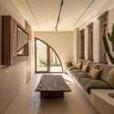 The Echo of the Sea Holiday Home / Entopos Architects - Interior Photography, Living Room, Wood
