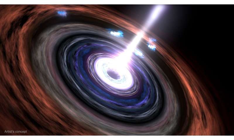 The universe's brightest lights have some dark origins