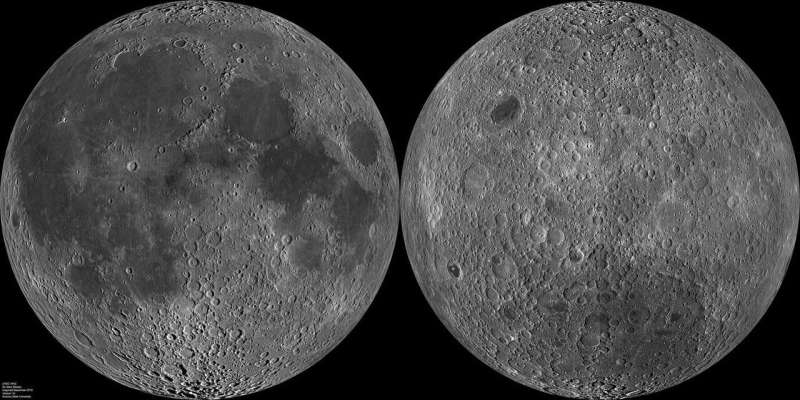 There might be a 'hot' side of the moon
