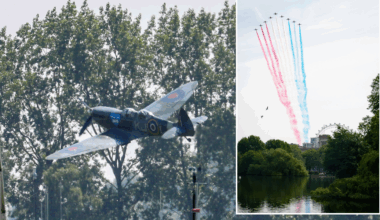 The best places to catch the flypast over London