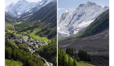 Massive glacier collapse buries Swiss village Blatten, residents say everything lost