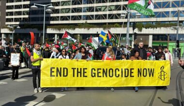 Thousands of people in Sweden, France, Germany protest Israel's aid blockade, attacks on Gaza
