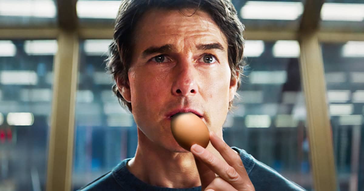 Tom Cruise, Mission: Impossible - The Final Reckoning, eggs