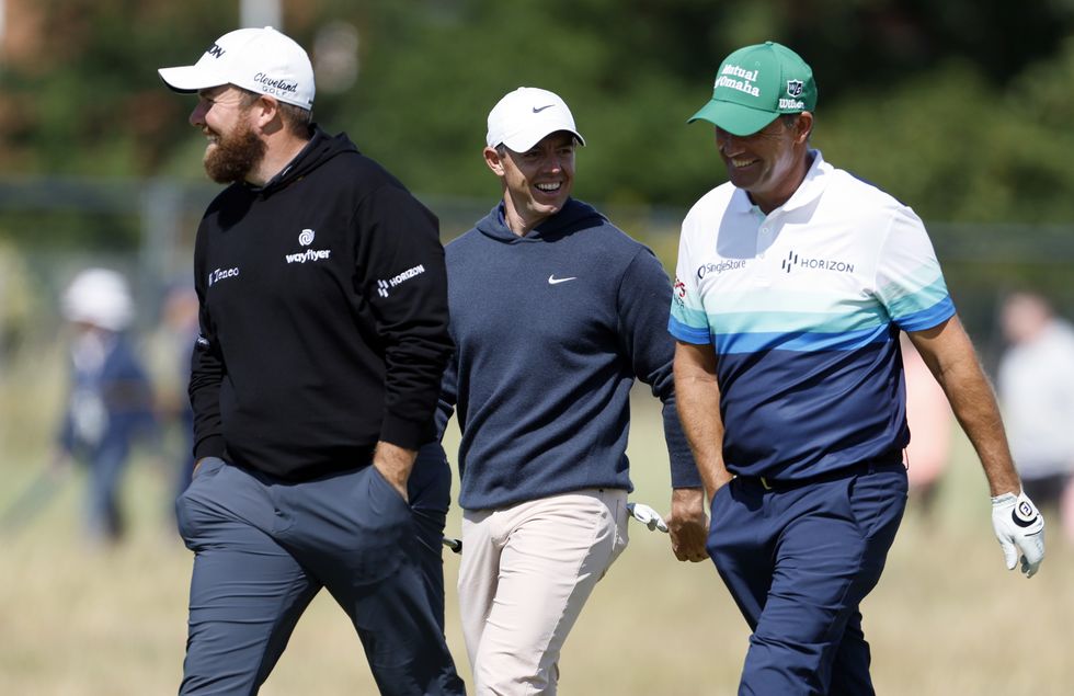 \u200bShane Lowry, Rory McIlroy, Padraig Harrington