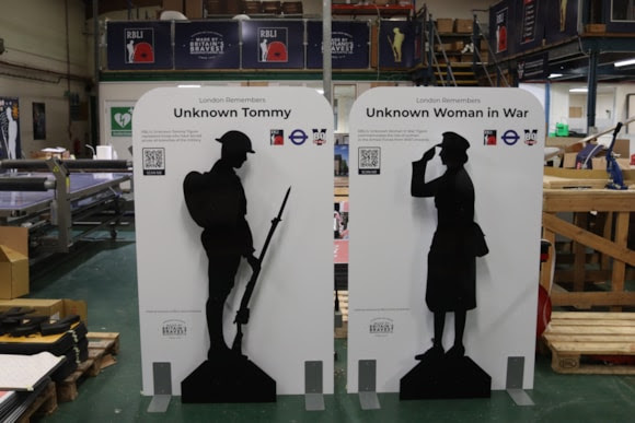 Silent soldier statues to appear at five London Tube stations for VE Day 80th anniversary