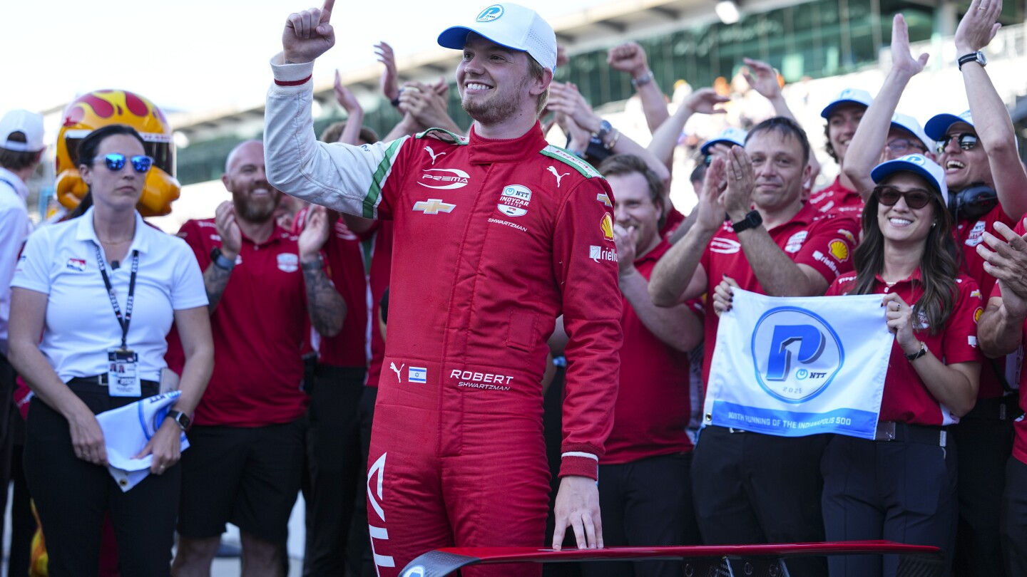 Israeli-born, Russia-raised Indy 500 pole winner calls for peace