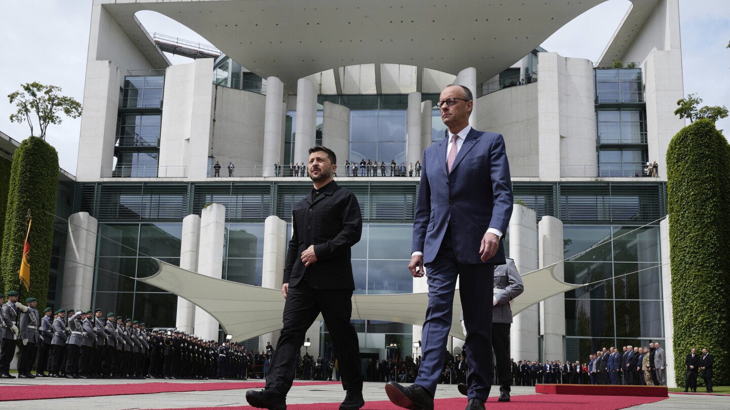 Germany's Merz offers to help Ukraine develop its own long-range missiles to hit Russia