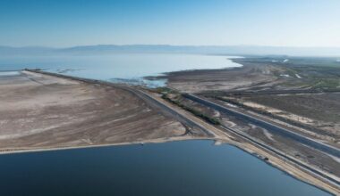 Water begins flowing to create new wetlands at shrinking Salton Sea