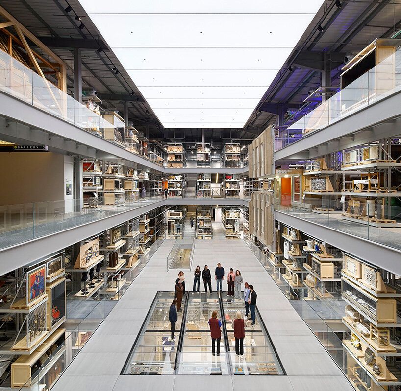 V&A east storehouse by DS+R opens in london, bringing museum storage into public view