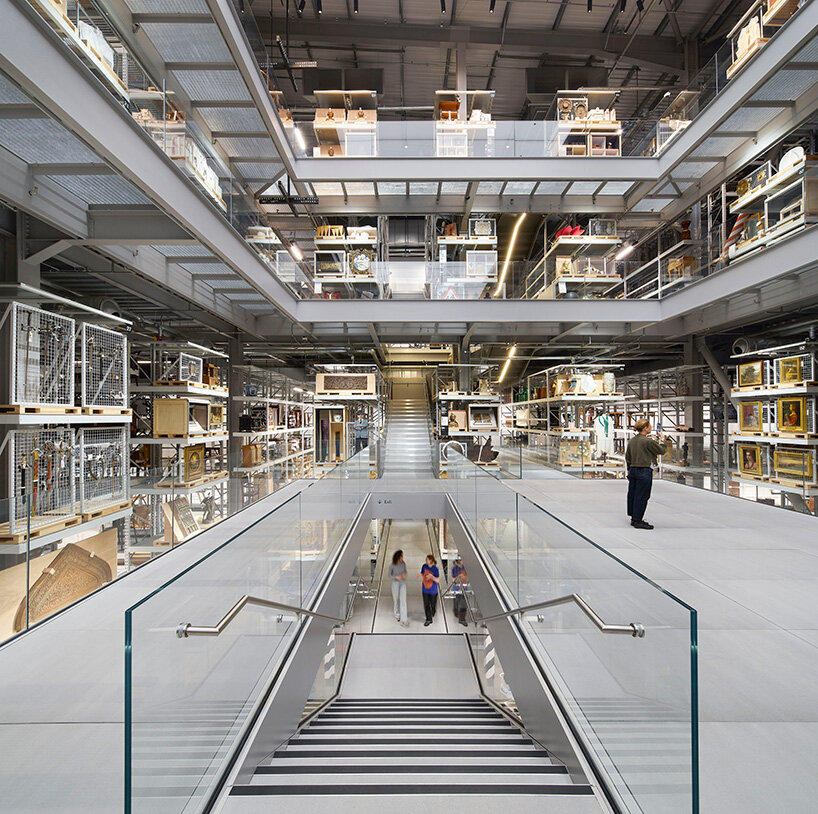 V&A east storehouse by DS+R opens in london, bringing museum storage into public view