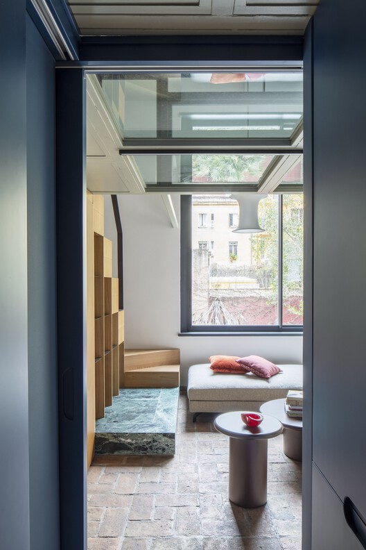 Villino Liberty Trastevere / STUDIOTAMAT - Interior Photography, Wood, Glass