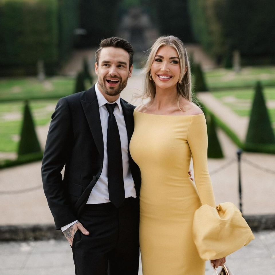 Liam Payne and Kate Cassidy posing together.