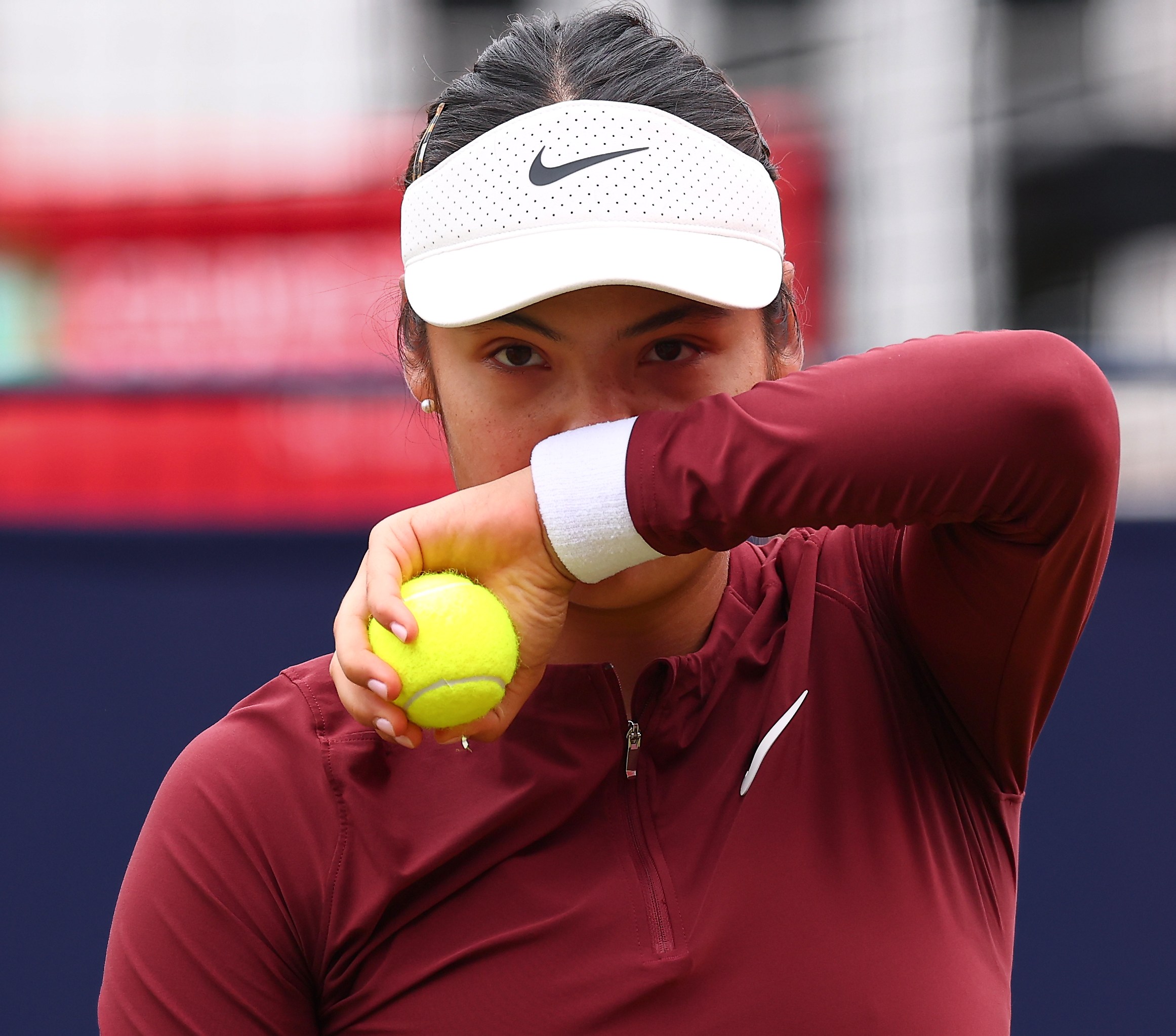 Emma Raducanu at the HSBC Championships.