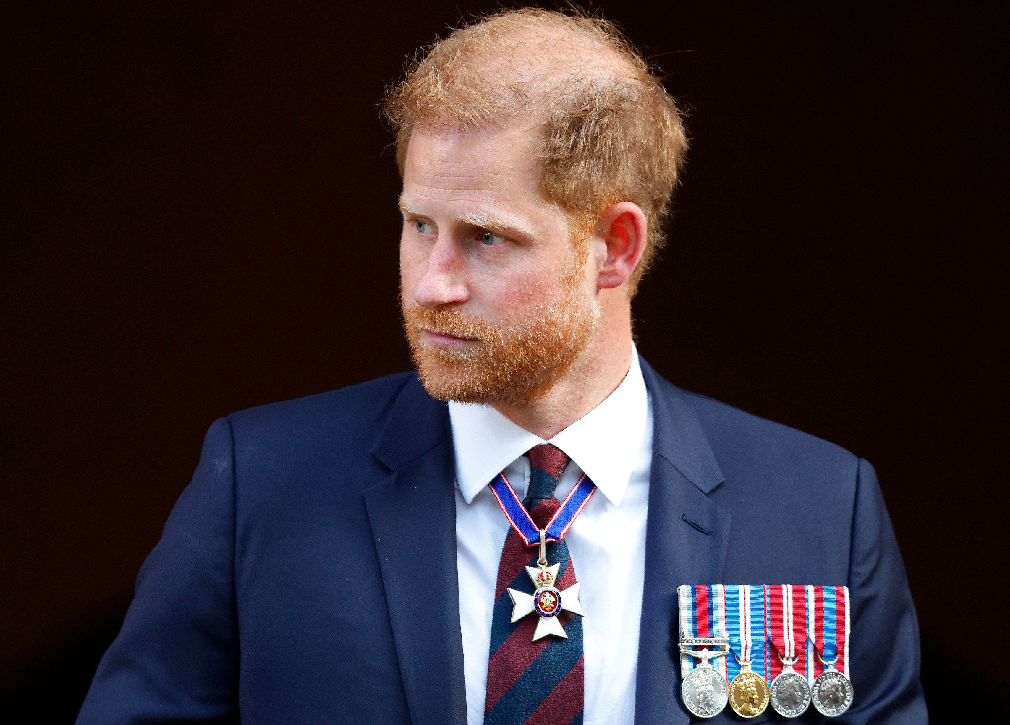 Prince Harry at the Invictus Games Foundation 10th Anniversary Service.