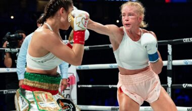 Paul vs. Chavez Jr. results: Holly Holm shuts out Yolanda Vega for first boxing win in 12 years