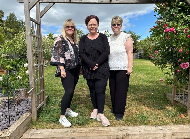 The sisters supported each other throughout the process. (L to R: Tammy, Emma and Katie) (Collect/PA Real Life)