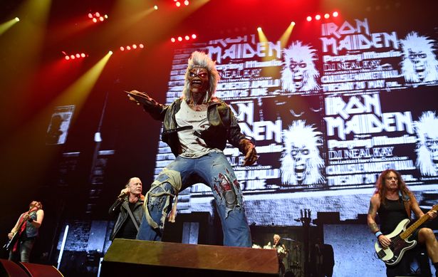 Iron Maiden at the Co-op Live