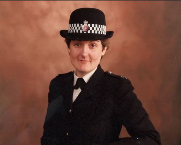 Jane Notley in her days with GMP. Her life was changed forever by a grinning criminal who crushed her with a car.