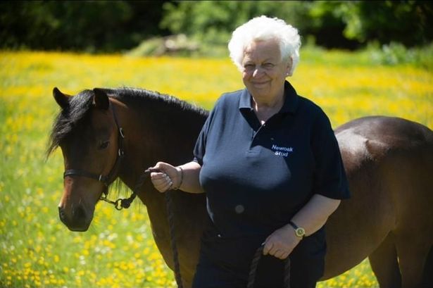 Joyce Newbery of Oaklands Riding School in Exeter