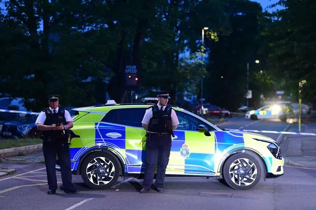 Police reported that nobody was injured in the 'reckless act' after a gunman opened fire on Leyfield Road