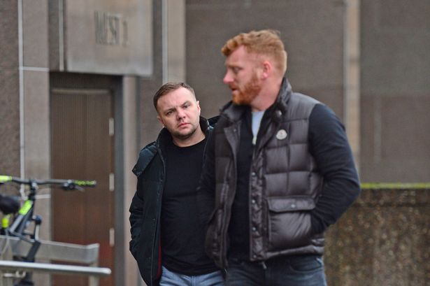 Ross Monaghan and Eddie Lyons Jnr in 2017