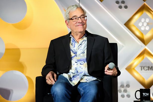 Bob Gale speaks onstage at the screening for "Back to the Future" during the 2025 TCM Classic Film Festival, Hollywood