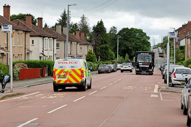 The incident took place on Ashgill Road in Glasgow