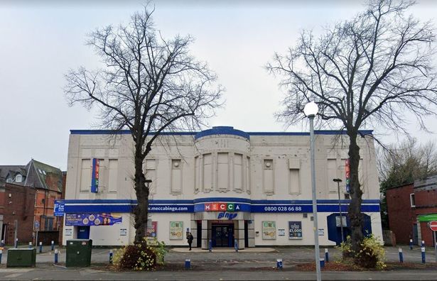 The old Sale Lido built in 1935 - and later Mecca Bingo.