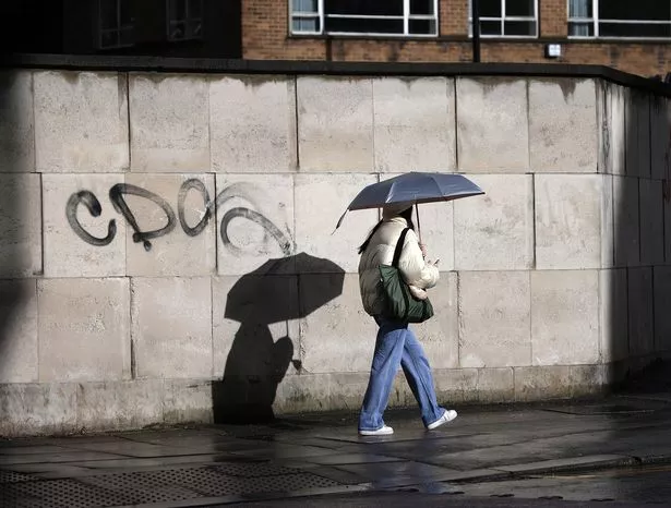 Heavy rain is forecast for Greater Manchester for June 7, 2025 
