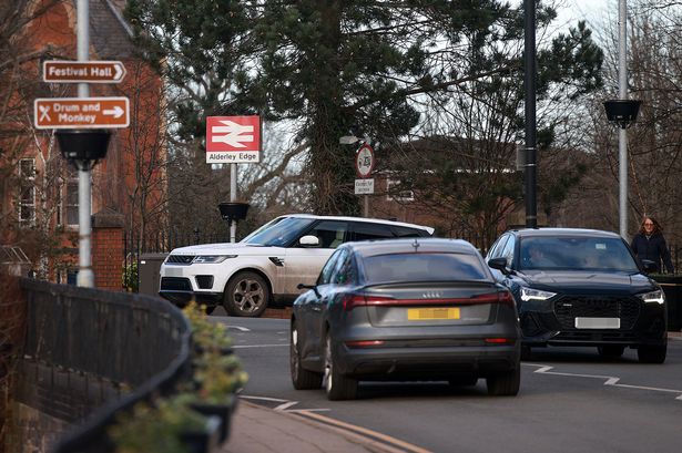 A dispersal order has been placed on Alderley Edge