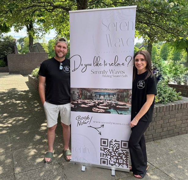 Derren and Kev Bimpson launched their own business called Serenity Waves