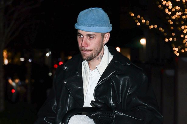 Justin Bieber is seen on The Upper East Side on January 31, 2025 in New York City