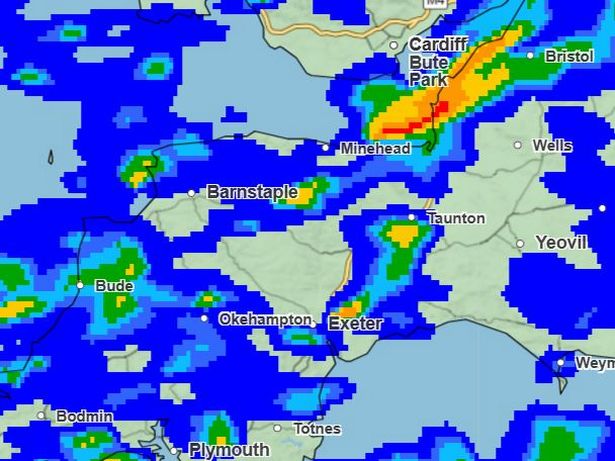 Met Office weather map