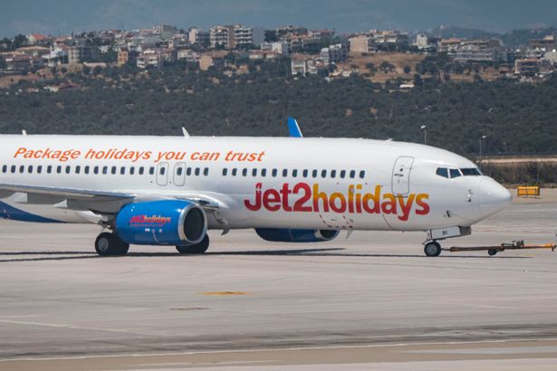 The incident happened on a Jet2 flight