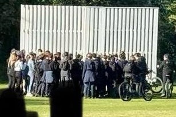 A crowd of youths gathered at Maghull Cricket Club to engage in "organised fighting"