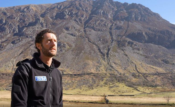 Sgt Paul Terry of the North Wales Police drone unit, is also a mountain rescue volunteer