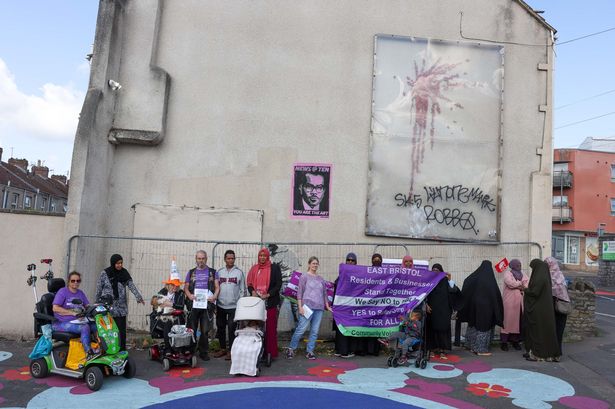 Residents protest against the new scheme