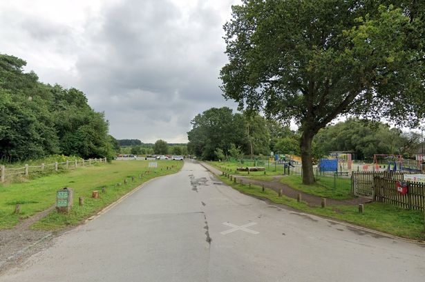 Google Maps view of the Banners Gate entrance to Sutton Park in Sutton Coldfield 