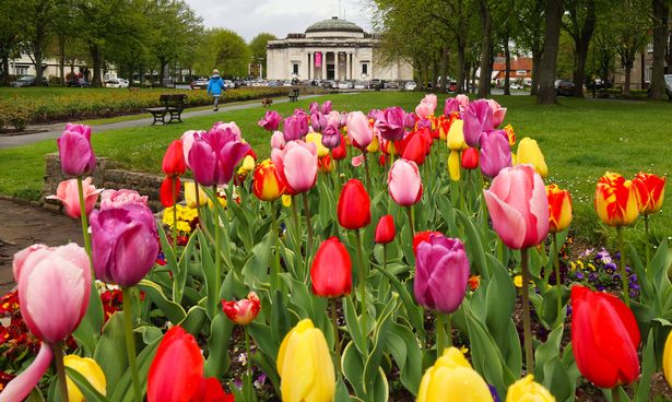 Blooming Easter Monday in Port Sunlight