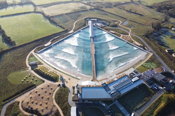 The Wave surf pool at Bristol