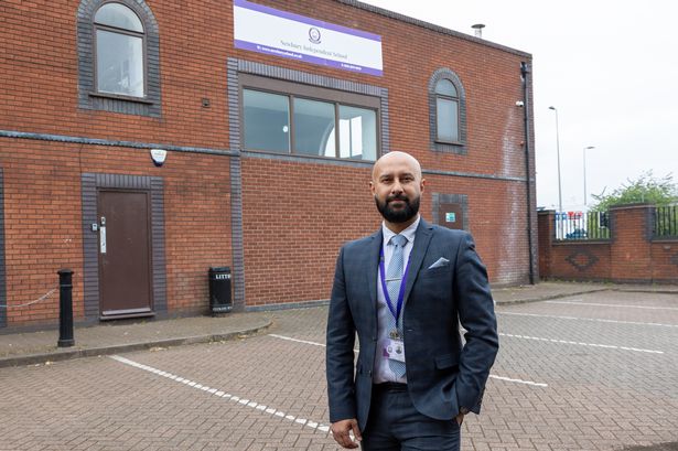 Head teacher Enamul Hoque at Newbury Independent School in Aston