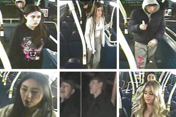 Merseyside Police have issued CCTV images of six people they believe passed the scene of the assault in New Brighton on Sunday (9 March)